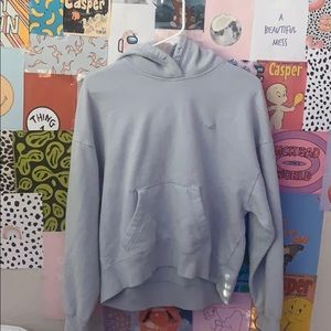 Light blue sweatshirt from Hollister.